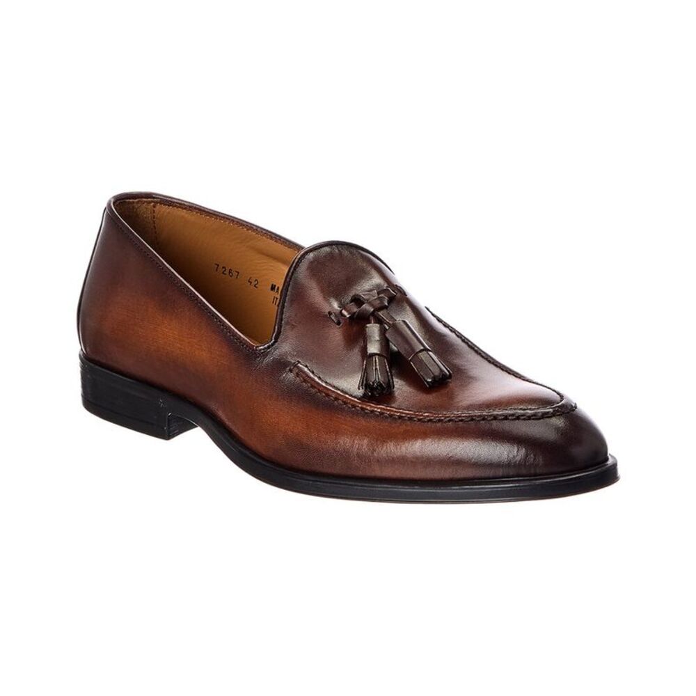 Antonio Maurizi Leather Loafer, Brown